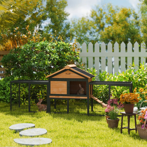 Rabbit hutch guinea pig cage - hutch,