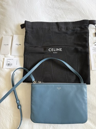 Celine trio leather shoulder - trio,