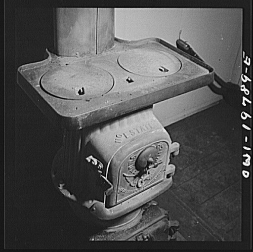 Photo antique cast iron wood - cast,