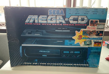 Sega Mega CD Console and