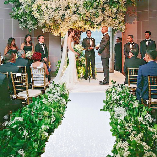 Wedding aisle runner white - aisle,