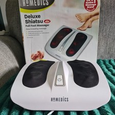 HoMedics FM-TS9 Deluxe Shiatsu Foot Massager with 18 Heat Massage Heads With Box