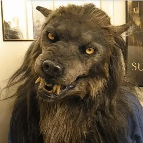 Super realistic werewolf - super,