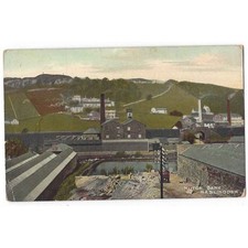 HASLINGDEN Hutch Bank, Lancs, Industrial Scene Postcard by Constantine, Unposted