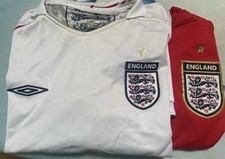 Retro England Football Shirts