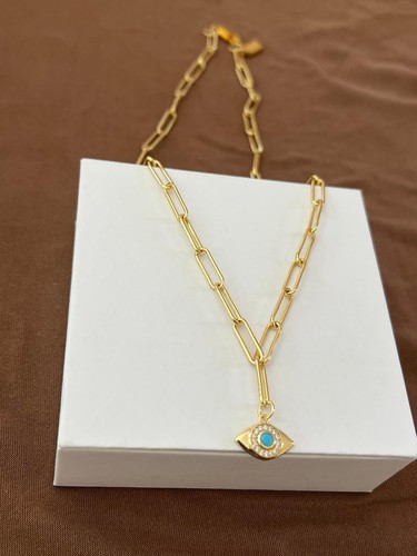 18k gold plated - gold, eye