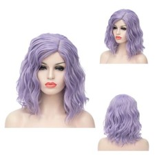 14'' Short Wavy Curly Full Wig