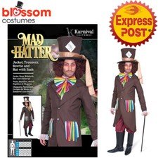 CA633 Mens Mad Hatter Alice in