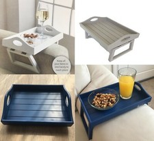 Retro wooden sofa - retro, arm