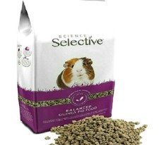 SELECTIVE BALANCED GUINEA PIG FOOD small animal feed dry adult nuggets pet meals