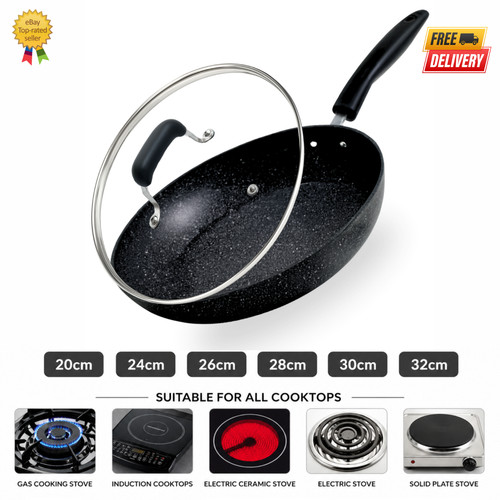 Non stick frying - non, with