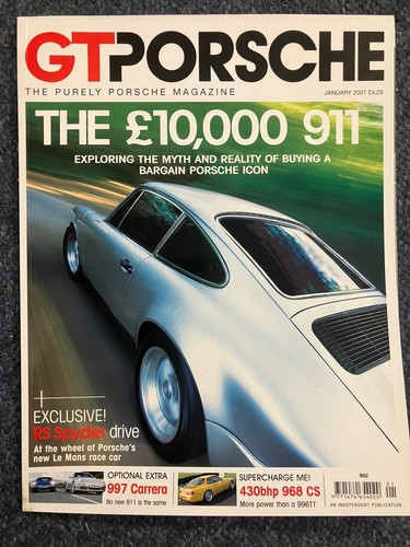 Porsche magazine january - gt,