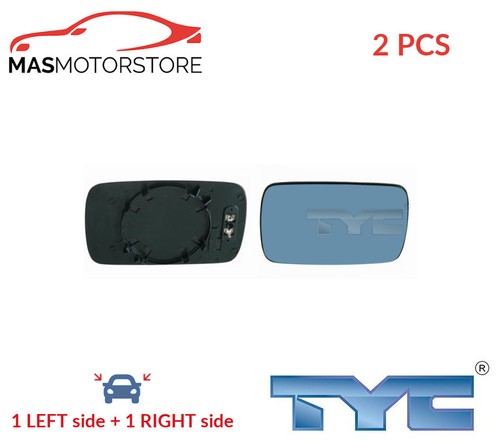 Rear view mirror glass pair - rear,