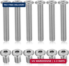 12 Pcs Trailer Hasp Bolt Set