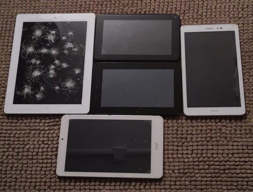 Job lot used tablets 5 - used,
