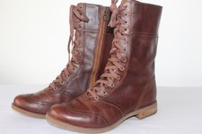 Timberland Savin Hill Women's Mid Zip Ankle Boots Brown Leather UK 4.5