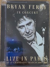 BRYAN FERRY - Live In Paris DVD AS NEW!