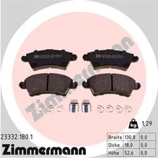 Brake pads 23332.180.1