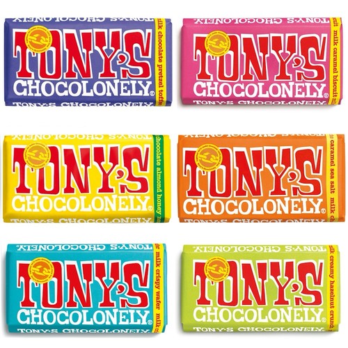 Tony chocolonely 180g bar - tony's,