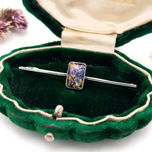 Antique foiled glass sterling - foiled,
