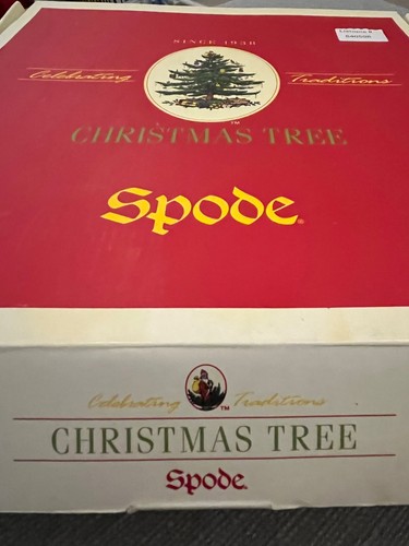 Spode christmas tree hors - spode,