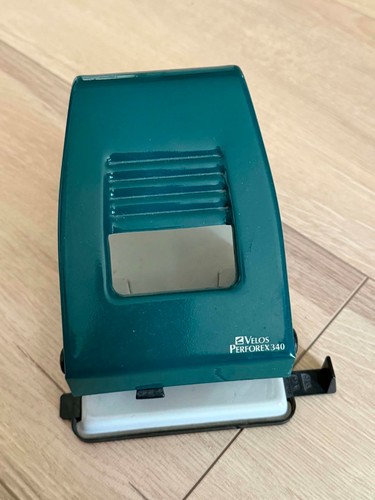Vintage dark teal velos - dark,