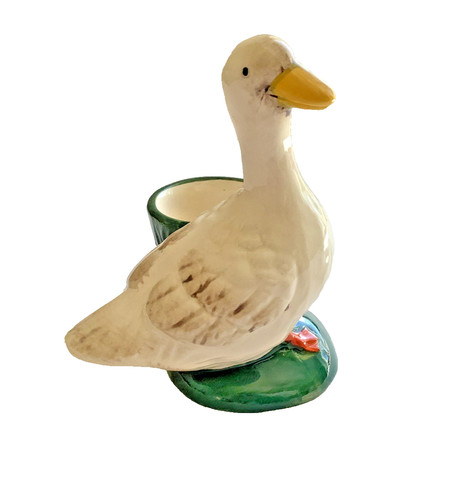 White duck egg cup large - cup,