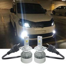 FOR VW TRANSPORTER T6 2015+ 2x H7 XENON WHITE LED HEADLIGHT CONVERSION KIT BULBS