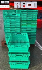 20 x USED 60x40x16cm BALE ARM TRAY STACKING BOX CRATE SUPERMARKETS SHOP 