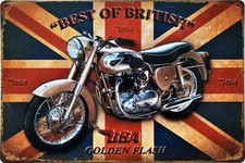 BSA Golden Flash motorcycle
