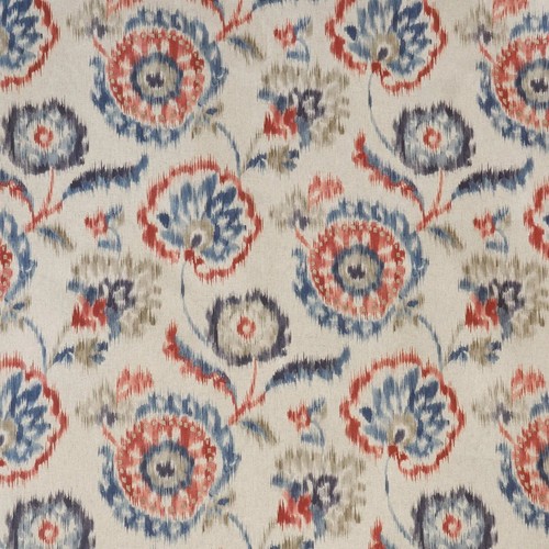 Sora ikat floral fabric 280cm - ikat,
