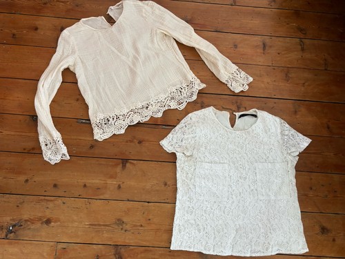 Zara ecru white - x,