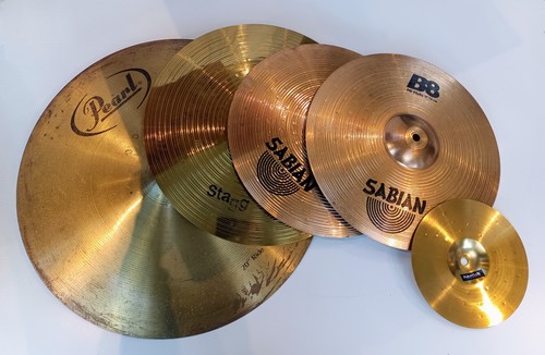 Complete cymbal set sabian - cymbal,