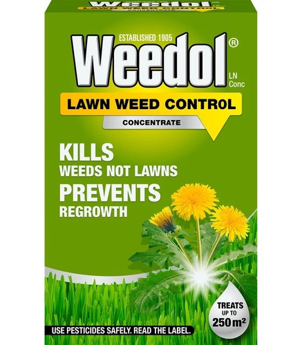 Weedol lawn weedkiller kills - weedol,