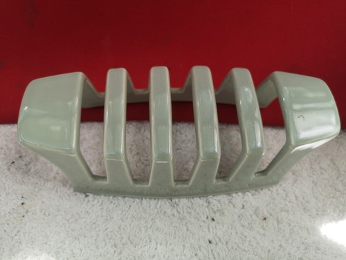 Poole pottery green toast rack - green,