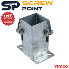 Timco Flush Fit Bolt Down Shoe