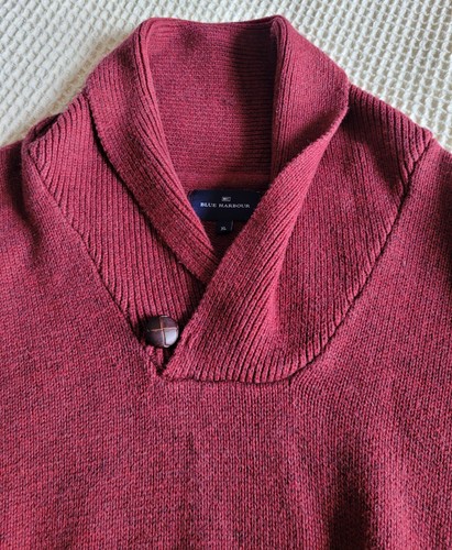 Blue harbour shawl neck - m&s,