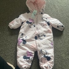 Girls Pram Suit Water