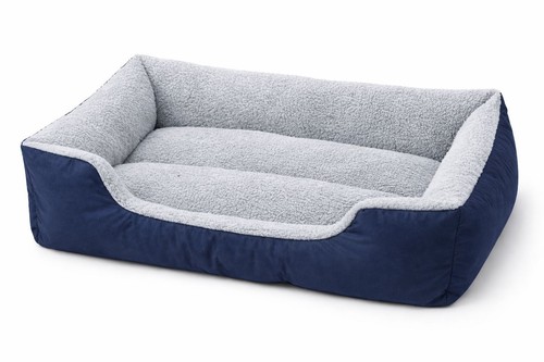 Fleece pet bed basket cat - pet,