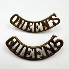 Genuine Queens Royal Regiment