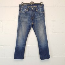 Levi's 527 Mens Heavy Denim Jeans W32 L26 Blue Slim Bootcut