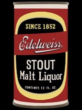 Edelweiss Stout Malt Liquor of