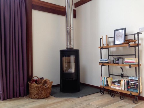 Black slate hearth stone - slate,