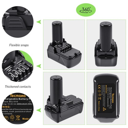 0ah 12v li ion - 4.0ah, 10.8v/12v