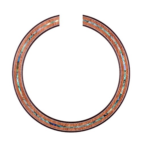 Guitar rosette sapele - guitar,