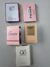 5 X Mini Perfumes Designer  Mugler Alien, Prada Paradoxe DKNY travel Size New
