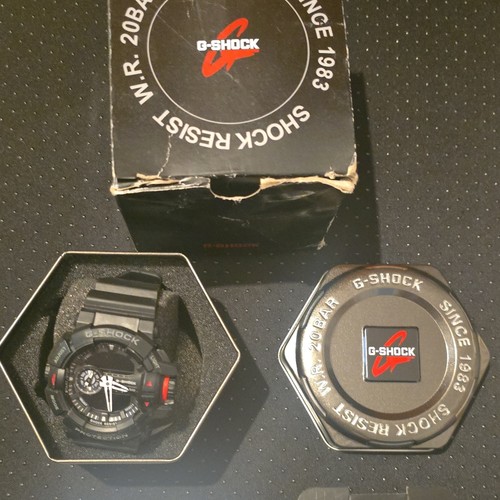 Casio shock black resin - casio,
