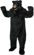 Black Bear Deluxe Mascot