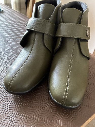 Pavers ankle boots hook loop - pavers,