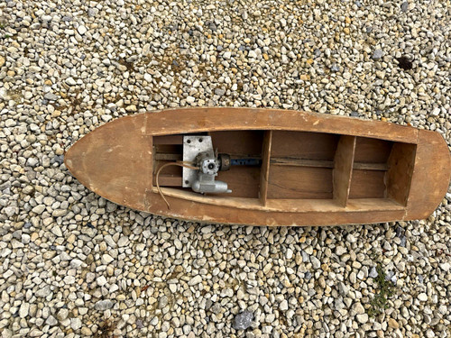 Vintage speed racing boat - vintage, rc